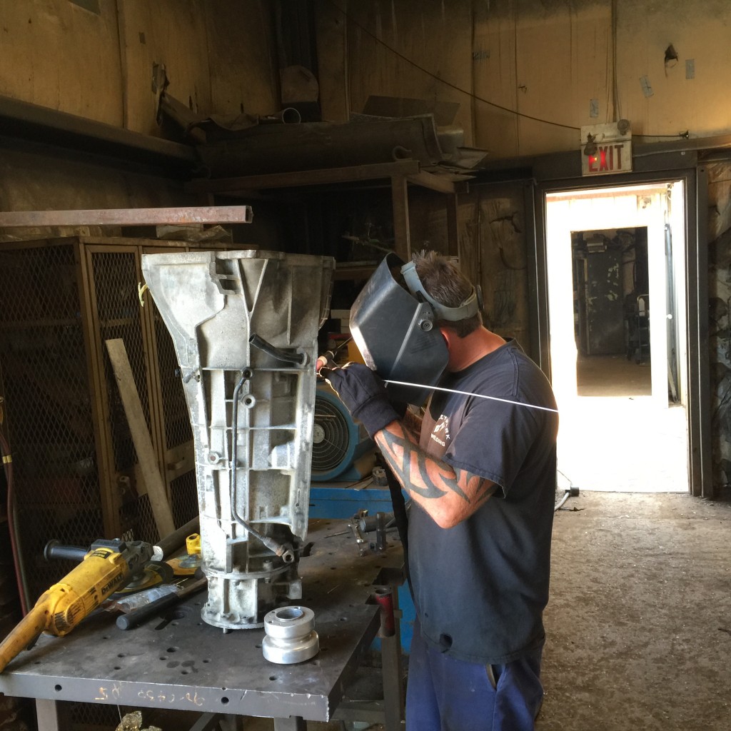 Aluminum Transmission Housing Welding Project Valley Park Welding
