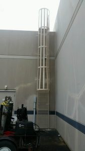 Fire Escape Ladder Installation